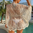 sexy lace beach dress